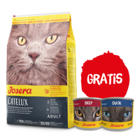 JOSERA Catelux 10kg + 2x puszka 200g GRATIS!!