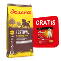 JOSERA Festival 12,5kg + FIPREX 75 L 4ML GRATIS!!