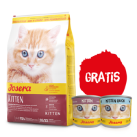 JOSERA Kitten 10kg + 2x puszka 200g GRATIS!!