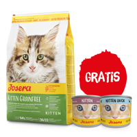 JOSERA Kitten Grainfree 10kg + 2x puszka 200g GRATIS!!