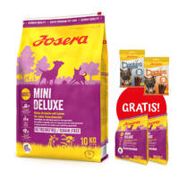 JOSERA Mini Deluxe 10kg + 2x900g & Denties 2x180g GRATIS!!