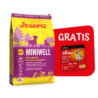 JOSERA Miniwell 10kg + Fiprex 75 S 1ml GRATIS!!