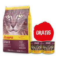 JOSERA Senior 10kg + 2x puszka 200g GRATIS!!