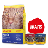 Josera Daily Cat 10kg + 2x puszka 200g GRATIS!!