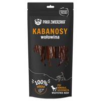 PAKA ZWIERZAKA- Kabanosy wołowina 3 szt (80g)
