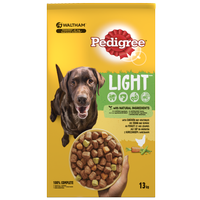 PEDIGREE® Adult LIGHT 13kg z kurczakiem i warzywami - sucha karma pełnoporcjowa dla dorosłych psów 