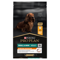 PRO PLAN Everyday Nutrition Small & Mini Adult Karma dla psów bogata w kurczaka 7kg - ZESTAW PROMOCYJNY