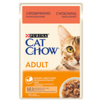 PURINA Cat Chow Adult Karma dla kotów z wołowiną i bakłażanem w galaretce 85g
