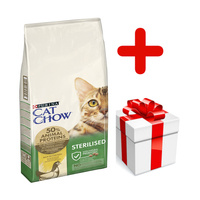 PURINA Cat Chow Special Care Sterilised 15kg  + niespodzianka dla kota GRATIS!