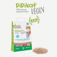 Pipikat Veggy 3kg - zbrylająca ściółka dla kota 100% naturalna
