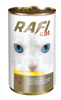 RAFI Cat Kawałki z drobiem w sosie- puszka 415g