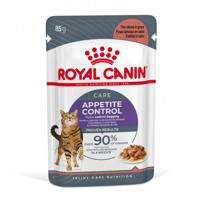 ROYAL CANIN  Appetite Control 12x85g karma mokra w sosie dla kotów dorosłych, sterylizowanych, domagających się jedzenia
