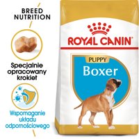 ROYAL CANIN Boxer Puppy 12kg karma sucha dla szczeniąt do 15 miesiąca, rasy bokser/Opakowanie uszkodzone (2705) !!! 