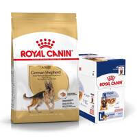 ROYAL CANIN German Shepherd Adult 11kg karma sucha dla psów dorosłych rasy owczarek niemiecki + karma mokra GRATIS!