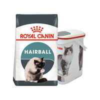 ROYAL CANIN Hairball Care 4kg + Pojemnik na karmę 4kg GRATIS!