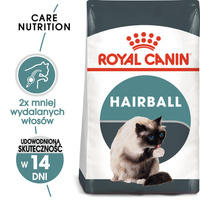 ROYAL CANIN Hairball Care 9,9kg karma sucha dla kotów dorosłych, eliminacja kul włosowych//Opakowanie uszkodzone (5158)!!!