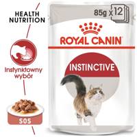 ROYAL CANIN  Instinctive 12x85g w sosie karma mokra w sosie dla kotów dorosłych, wybrednych 