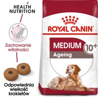 ROYAL CANIN Medium Ageing 10+ 13kg karma sucha dla psów dojrzałych po 10 roku życia, ras średnich/Opakowanie uszkodzone (1984) !!! 