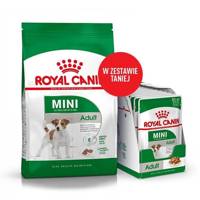 ROYAL CANIN Mini Adult 4kg + 12x85g saszetka