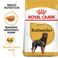 ROYAL CANIN Rottweiler Adult 12kg karma sucha dla psów dorosłych rasy rottweiler \ Opakowanie uszkodzone (388,847,2997,3363, 5232, 7176,490) !! 