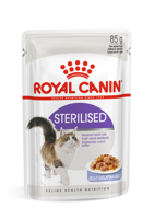 ROYAL CANIN  Sterilised 12x85g karma mokra w sosie dla kotów dorosłych, sterylizowanych