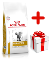ROYAL CANIN Urinary S/O Moderate Calorie UMC34 7kg  + niespodzianka dla kota GRATIS!
