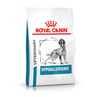 ROYAL CANIN Veterinary Dog Hypoallergenic sucha karma dla dorosłych psów z niepożądanymi reakcjami na pokarm 14kg\  Opakowanie uszkodzone (7475,7691,7713) !!! 