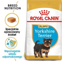 ROYAL CANIN Yorkshire Terrier Puppy 7,5kg karma sucha dla szczeniąt do 10 miesiąca, rasy yorkshire terrier\ Opakowanie uszkodzone (3462) !!!