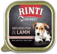 Rinti Feinest Pies - drób z jagnięciną tacka 150g