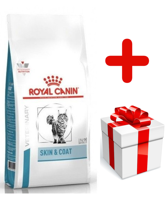 Royal Canin Veterinary Diet Feline Skin Coat 3,5kg + niespodzianka dla kota GRATIS!