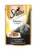 SHEBA Selection z Kurczakiem w sosie saszetka 85g
