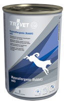 TROVET RRD Hypoallergenic - Rabbit (dla psa) 12 x 400g - puszka
