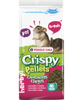 VERSELE-LAGA Crispy Pellets Chinchilla & Degu 1kg - granulat dla szynszyli i koszatniczek