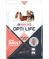 VERSELE-LAGA Opti Life Adult Skin Care Mini 7,5kg + Advantix - dla psów do 4kg (pipeta 0,4ml)
