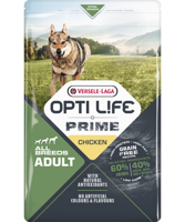 VERSELE-LAGA Opti Life Prime Adult Chicken 2,5kg - karma bezzbożowa dla dla dorosłych psów z kurczakiem