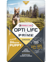 VERSELE-LAGA Opti Life Prime Puppy 2,5kg - karma bezzbożowa dla szczeniąt z kurczakiem