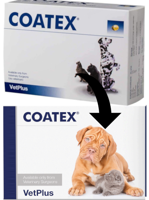 VetPlus COATEX pies/kot choroby skóry i sierści 60 kapsułek