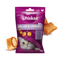 WHISKAS Relaks i Odprężenie 45g - przysmak dla kota, z kurczakiem