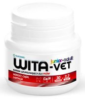 WITA-VET Ca/P = 2, 3,2g Junior+Adult 30 tabletek 